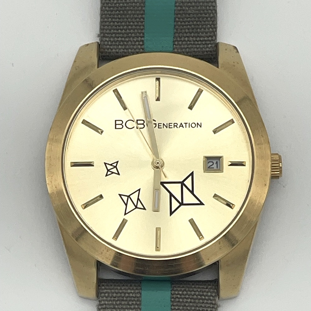 BCBGeneration Gold and Teal Watch